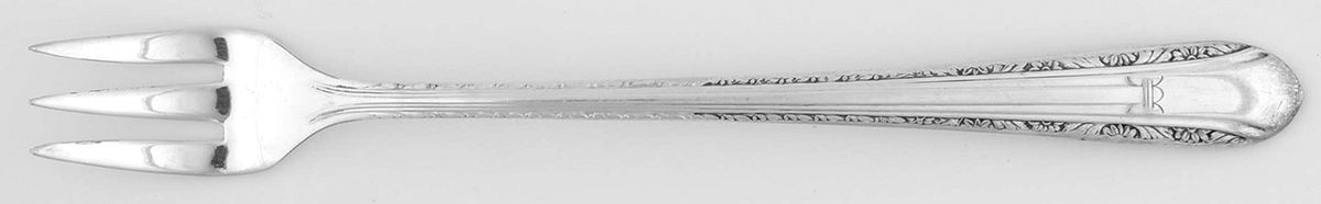 Regent (Silverplate, 1939) Cocktail/Seafood Fork by International Silver-1