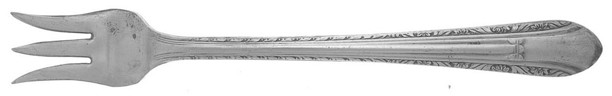 Regent (Silverplate, 1939) Short Handle Pickle/Olive Fork by International Silver-1