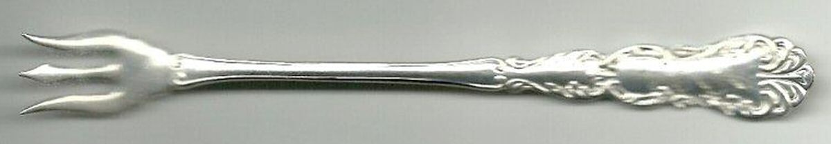 Regent-Glasgow (Silverplate, 1894) Cocktail/Seafood Fork by International Silver-1