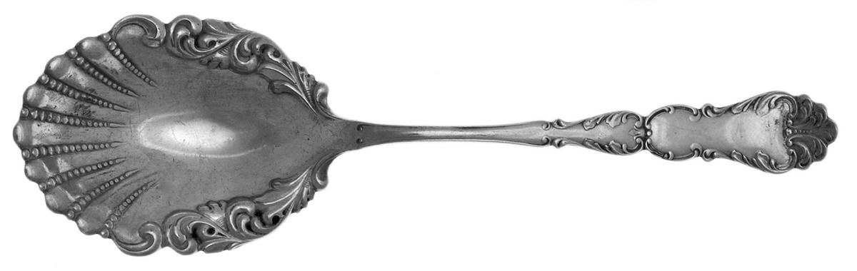 Regent-Glasgow (Silverplate, 1894) Large Solid Berry/Casserole Spoon by International Silver-1