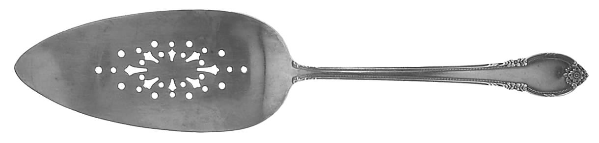 Remembrance (Silverplate, 1948) Solid Pierced Pie Server by International Silver-1
