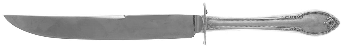 Remembrance (Silverplate, 1948) Small Steak Carving Knife with Stainless Blade by International Silver-1