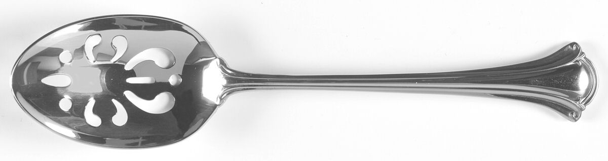 Resplendence (Stainless) Pierced Tablespoon (Serving Spoon) by International Silver-1