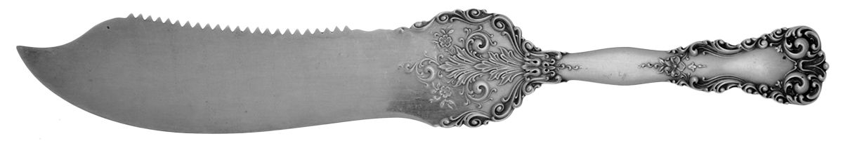 Revere (Sterling, 1898, No Monograms) Cake Saw Solid Piece by International Silver-1