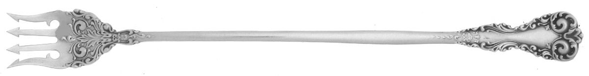 Revere (Sterling, 1898, No Monograms) Long Handle Pickle/Olive Fork by International Silver-1