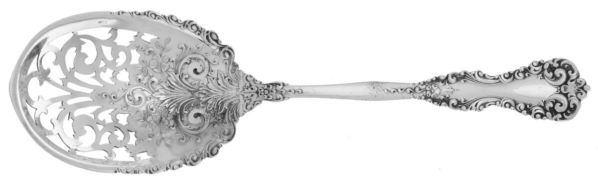 Revere (Sterling, 1898, No Monograms) Ice Serving Spoon Large by International Silver-1