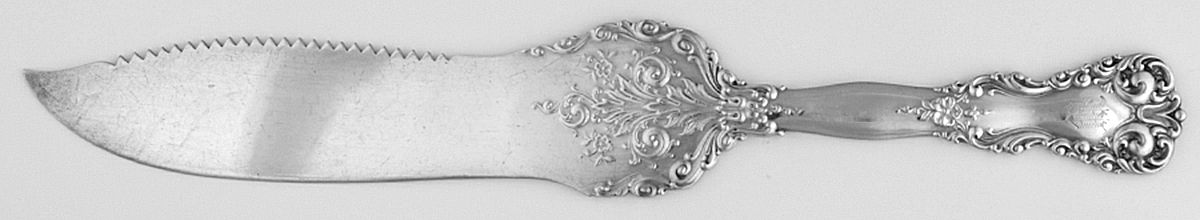 Revere (Sterling, 1898, No Monograms) Cake Saw Solid Piece by International Silver-1