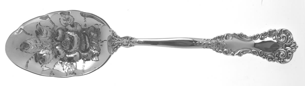 Revere (Sterling, 1898, No Monograms) Solid Berry Spoon/Tablespoon by International Silver-1