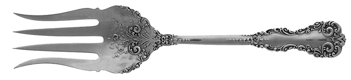 Revere (Sterling, 1898, No Monograms) Small Chipped Beef Fork by International Silver-1