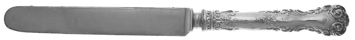 Revere (Sterling, 1898, No Monograms) Blunt Hollow Knife with Bolster by International Silver-1