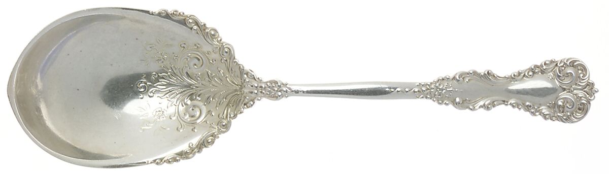 Revere (Sterling, 1898, No Monograms) Large Jelly Spoon by International Silver-1