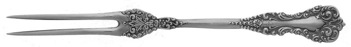 Revere (Sterling, 1898, No Monograms) Individual Berry Fork by International Silver-1