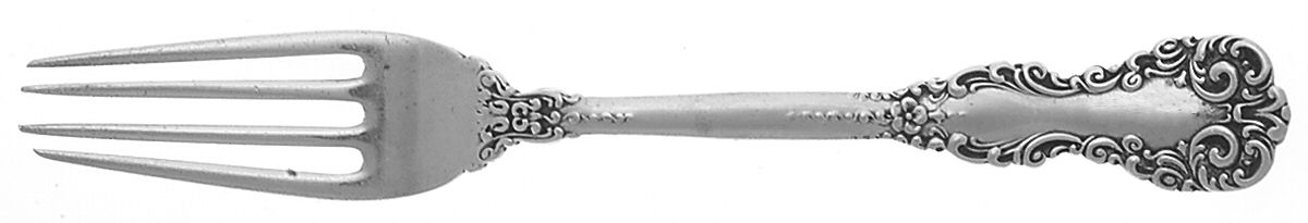 Revere (Sterling, 1898, No Monograms) Youth Fork by International Silver-1