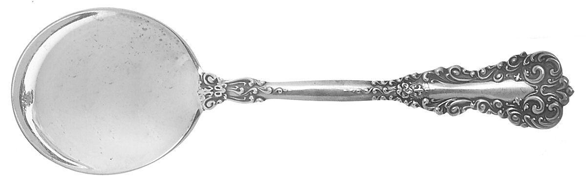 Revere (Sterling, 1898, No Monograms) Round Bowl Soup Spoon (Bouillon) by International Silver-1