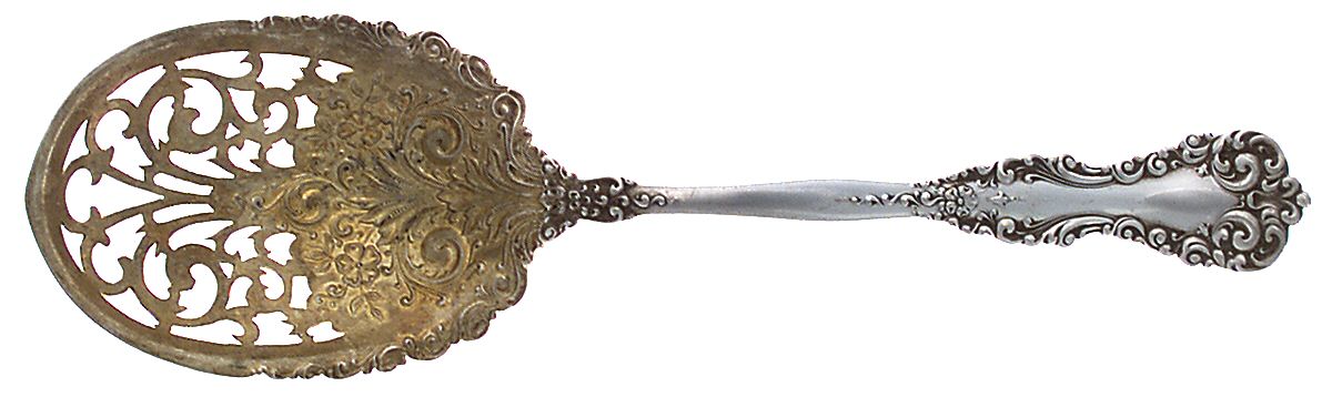 Revere (Sterling, 1898, No Monograms) Ice Serving Spoon Large by International Silver-1