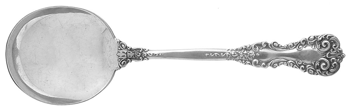 Revere (Sterling, 1898, No Monograms) Round Bowl Soup Spoon (Gumbo) by International Silver-1