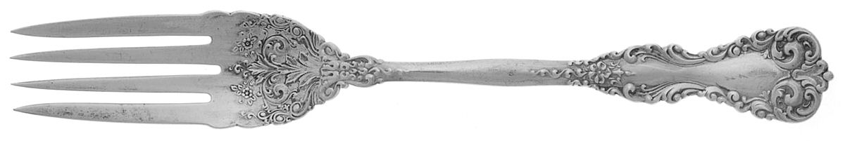 Revere (Sterling, 1898, No Monograms) Individual Solid Fish Fork by International Silver-1