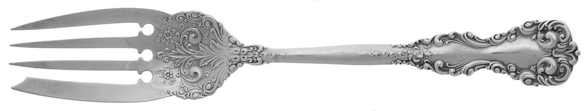 Revere (Sterling, 1898, No Monograms) Individual Salad Fork by International Silver-1