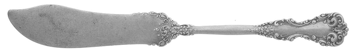 Revere (Sterling, 1898, No Monograms) Flat Handle Master Butter Knife by International Silver-1
