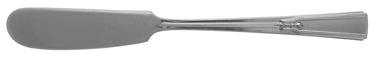Revelation I (Silverplate, 1938) Flat Handle Butter Spreader by International Silver-1