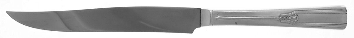 Revelation I (Silverplate, 1938) Small Steak Carving Knife with Stainless Blade by International Silver-1
