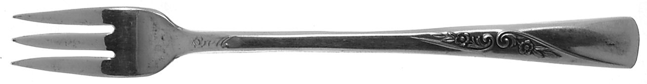 Revelation II (Silverplate, 1953) Cocktail/Seafood Fork by International Silver-1