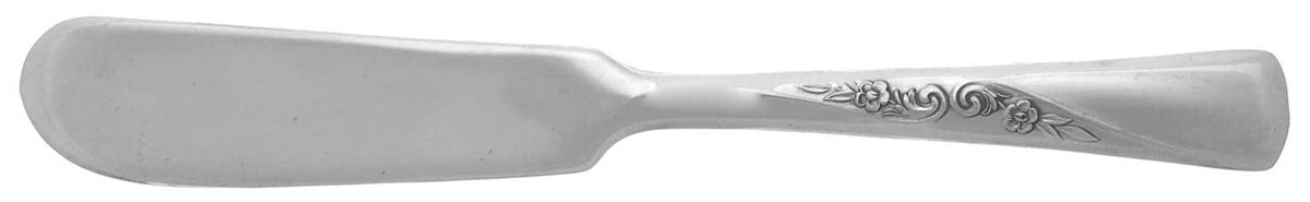 Revelation II (Silverplate, 1953) Flat Handle Butter Spreader by International Silver-1