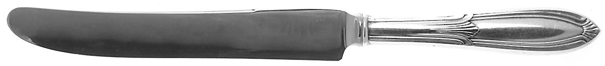 Rhapsody-Old (Sterling, 1931, No Monograms) New French Hollow Knife by International Silver-1