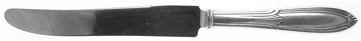 Rhapsody-Old (Sterling, 1931, No Monograms) New French Hollow Knife by International Silver-1