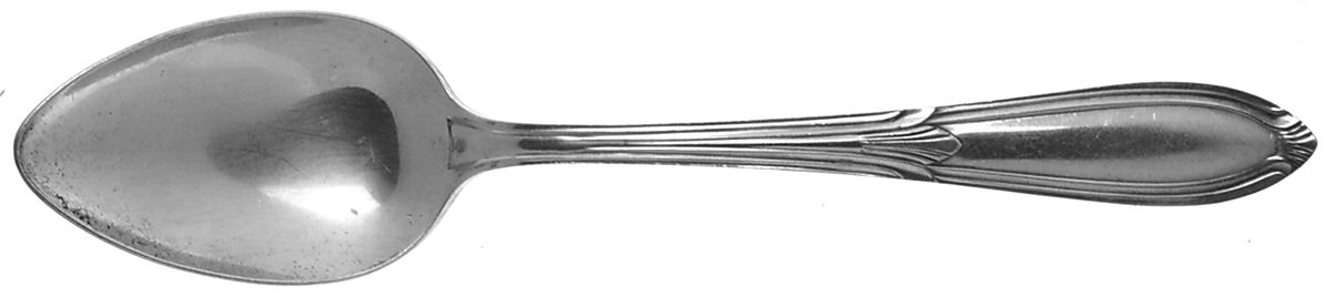 Rhapsody-Old (Sterling, 1931, No Monograms) Dessert/Oval Soup Spoon by International Silver-1