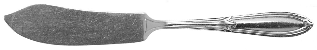 Rhapsody-Old (Sterling, 1931, No Monograms) Flat Handle Master Butter Knife by International Silver-1