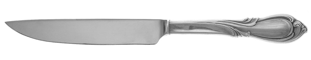 Rhapsody-New (Sterling, 1957) Steak Knife Individual Hollow, No Serrate HC by International Silver-1