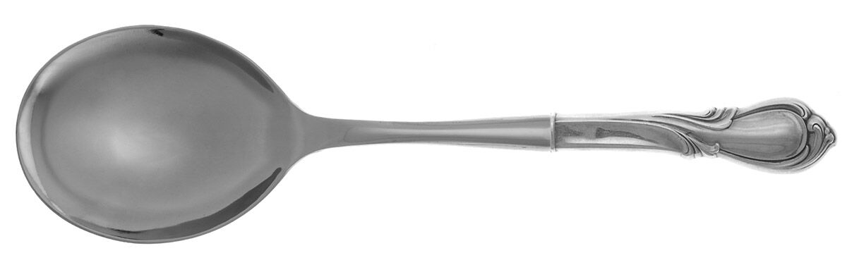 Rhapsody-New (Sterling, 1957) Casserole Spoon with Smooth Stainless Bowl HC by International Silver-1