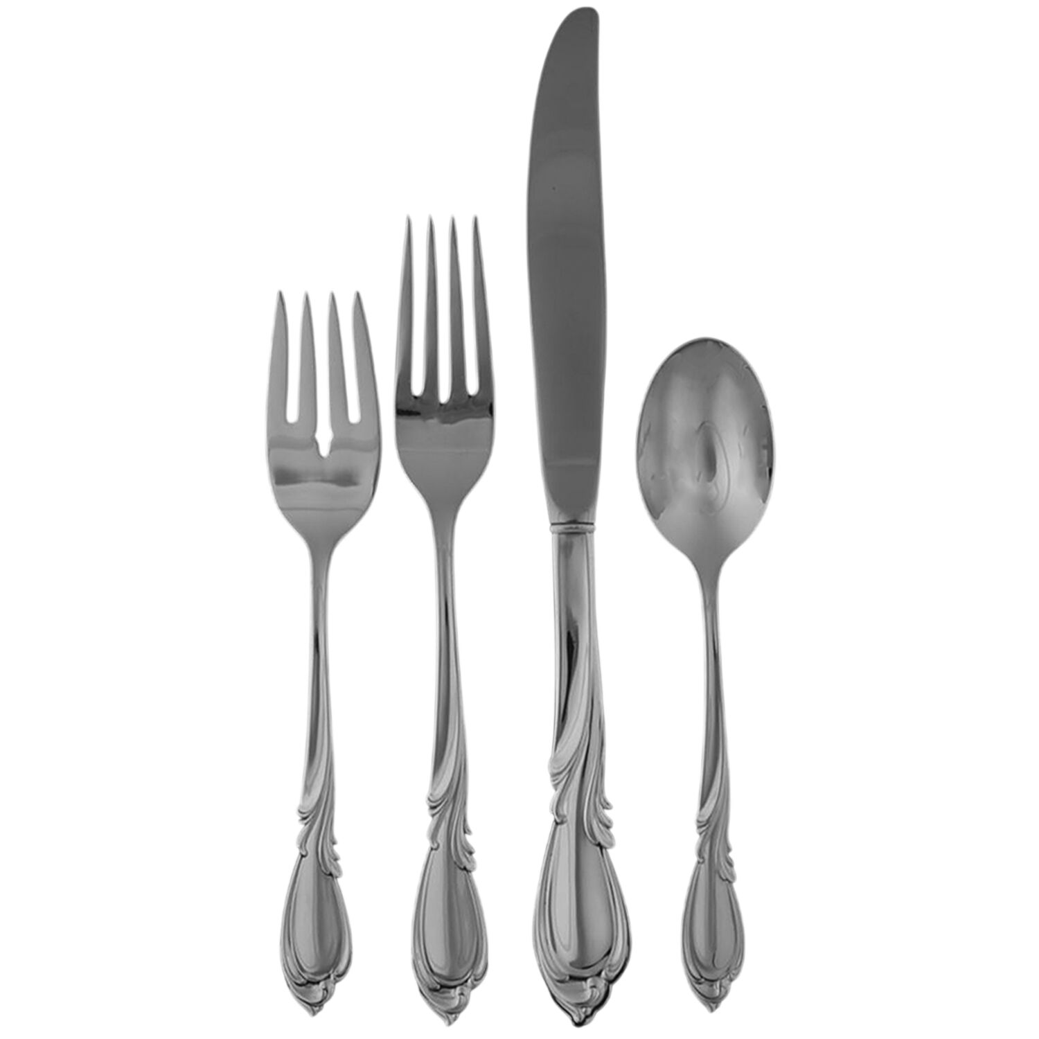 Rhapsody-New (Sterling, 1957) 32 Piece Estate Set by International Silver-1