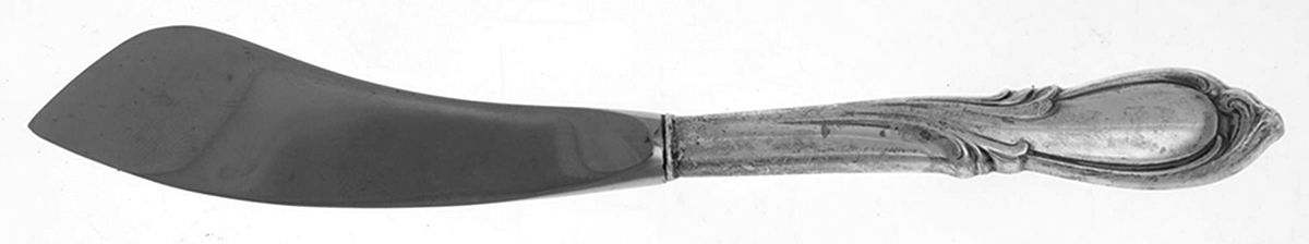 Rhapsody-New (Sterling, 1957) Hollow Handle Master Butter Knife by International Silver-1