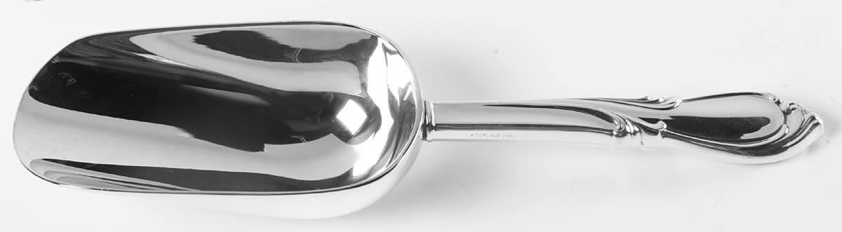 Rhapsody-New (Sterling, 1957) Ice Scoop with Silverplate Bowl by International Silver-1