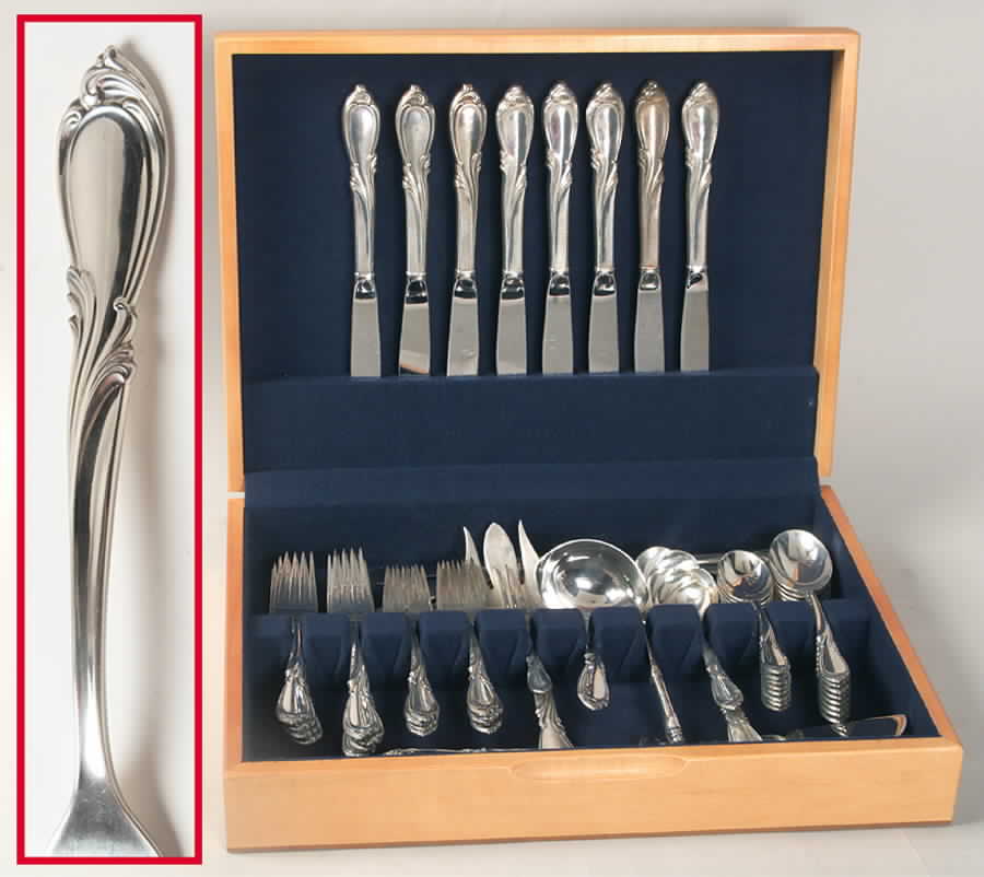 Rhapsody-New (Sterling, 1957) 55 Piece Set by International Silver-1