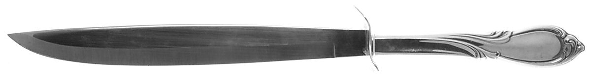 Rhapsody-New (Sterling, 1957) Large Stainless Blade Roast Carving Knife by International Silver-1