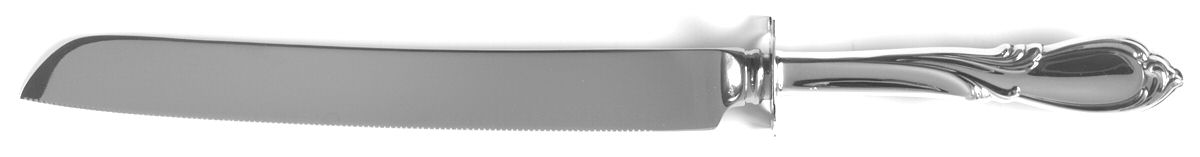 Rhapsody-New (Sterling, 1957) Cake Slicer with Stainless Blade by International Silver-1