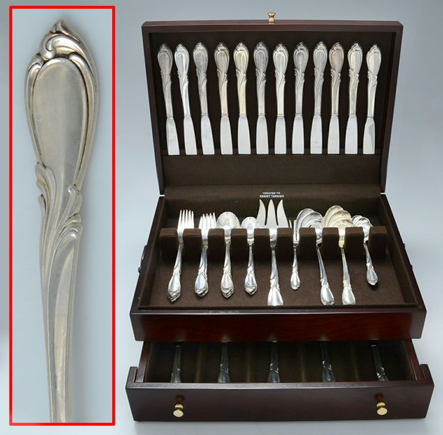 Rhapsody-New (Sterling, 1957) 78 Piece Set by International Silver-1