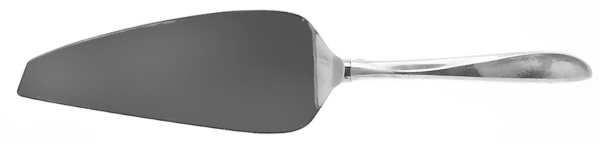 Rhythmic (Silverplate, 1957) Pie & Cake Server with Stainless Blade by International Silver-1
