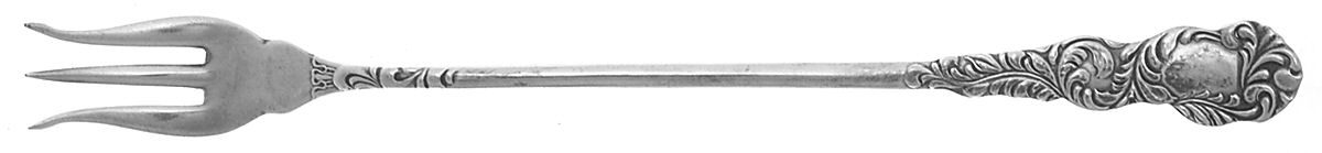 Rialto (Silverplate, 1894) Cocktail/Seafood Fork by International Silver-1