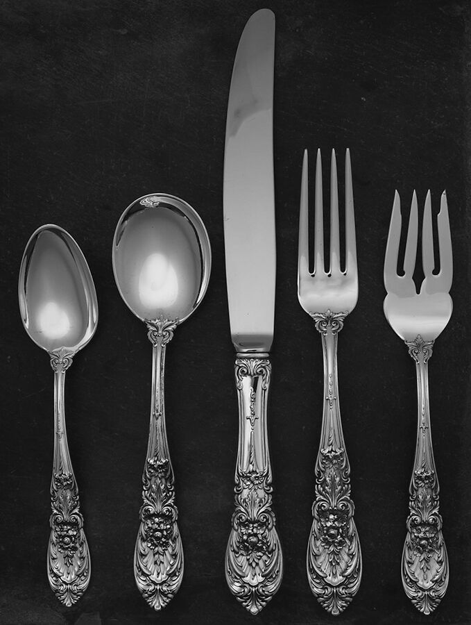 Richelieu (Sterling, 1935) 40 Piece Estate Set by International Silver-1