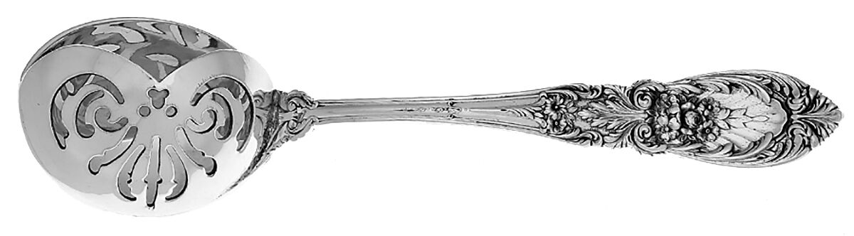 Richelieu (Sterling, 1935) Sugar Sifter Solid W/Pierced Hood HC by International Silver-1