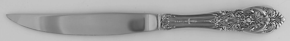 Richelieu (Sterling, 1935) Steak Knife Individual Hollow, No Serrate HC by International Silver-1
