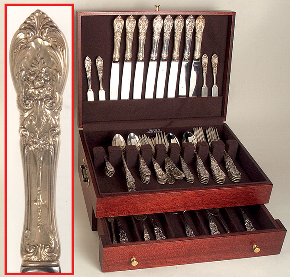Richelieu (Sterling, 1935) 64 Piece Set by International Silver-1
