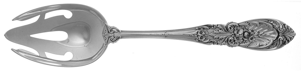 Richelieu (Sterling, 1935) Pierced Tablespoon (Serving Spoon) CM by International Silver-1