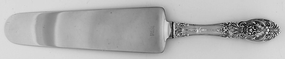 Richelieu (Sterling, 1935) Cake Server with Stainless Blade by International Silver-1
