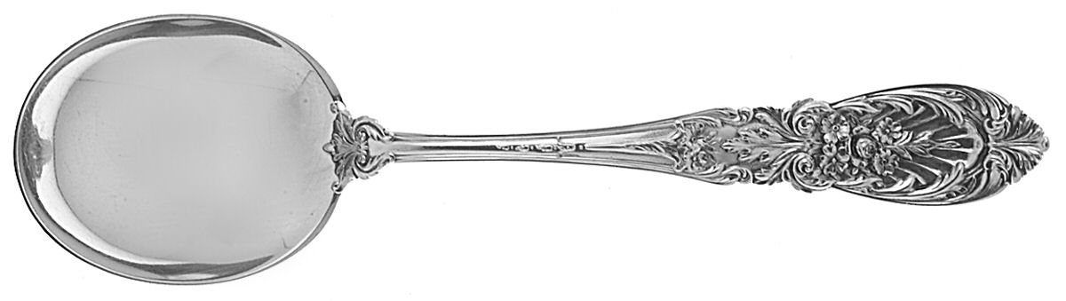 Richelieu (Sterling, 1935) Round Bowl Soup Spoon (Gumbo) by International Silver-1