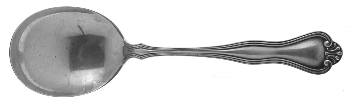 Richmond (Sterling, 1910) Round Bowl Soup Spoon (Gumbo) by International Silver-1